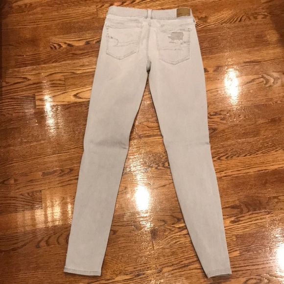 American Eagle grey next level stretch jeans 02 - Picture 5 of 7